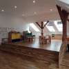 Kindergarten in Michalov, Neubau Dachgeschoss, Slowakei